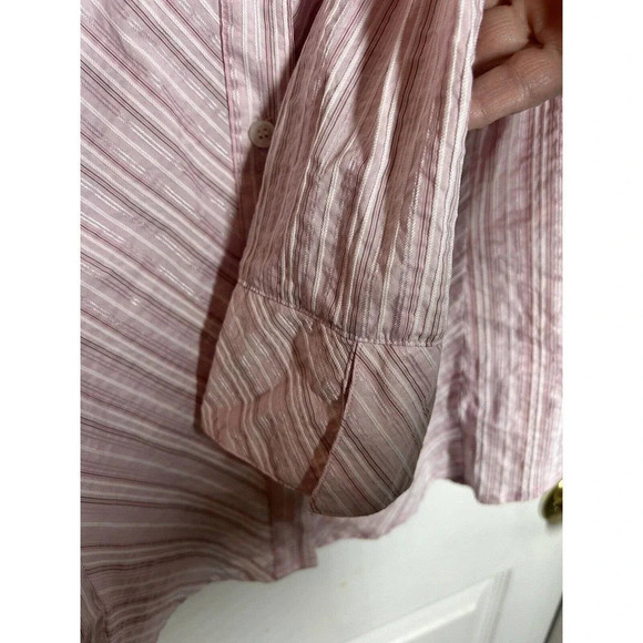 Sandra Ingush Women’s Button Down Tailored Top Size 10 - Picture 4 of 8